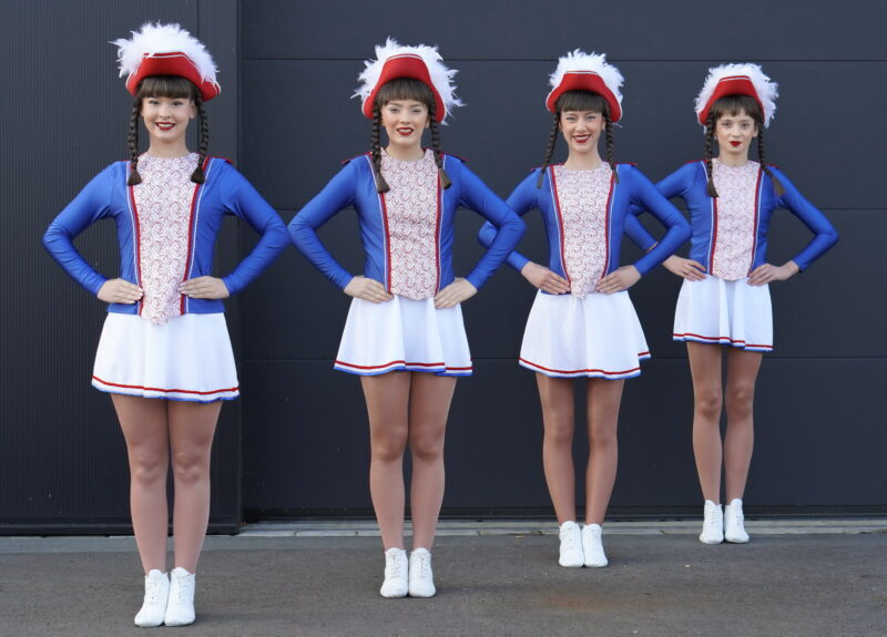 Laila Prange, Lena Adrian, Lena Schumacher und Anna Schurmann